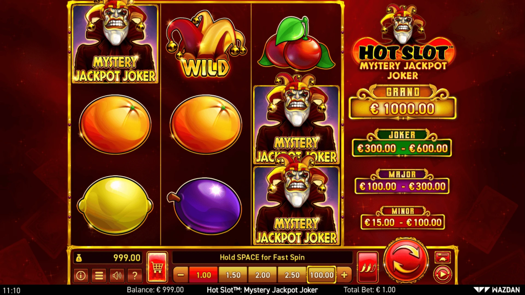 Hot Slot: Mystery Jackpot Poker Demo Machine Review